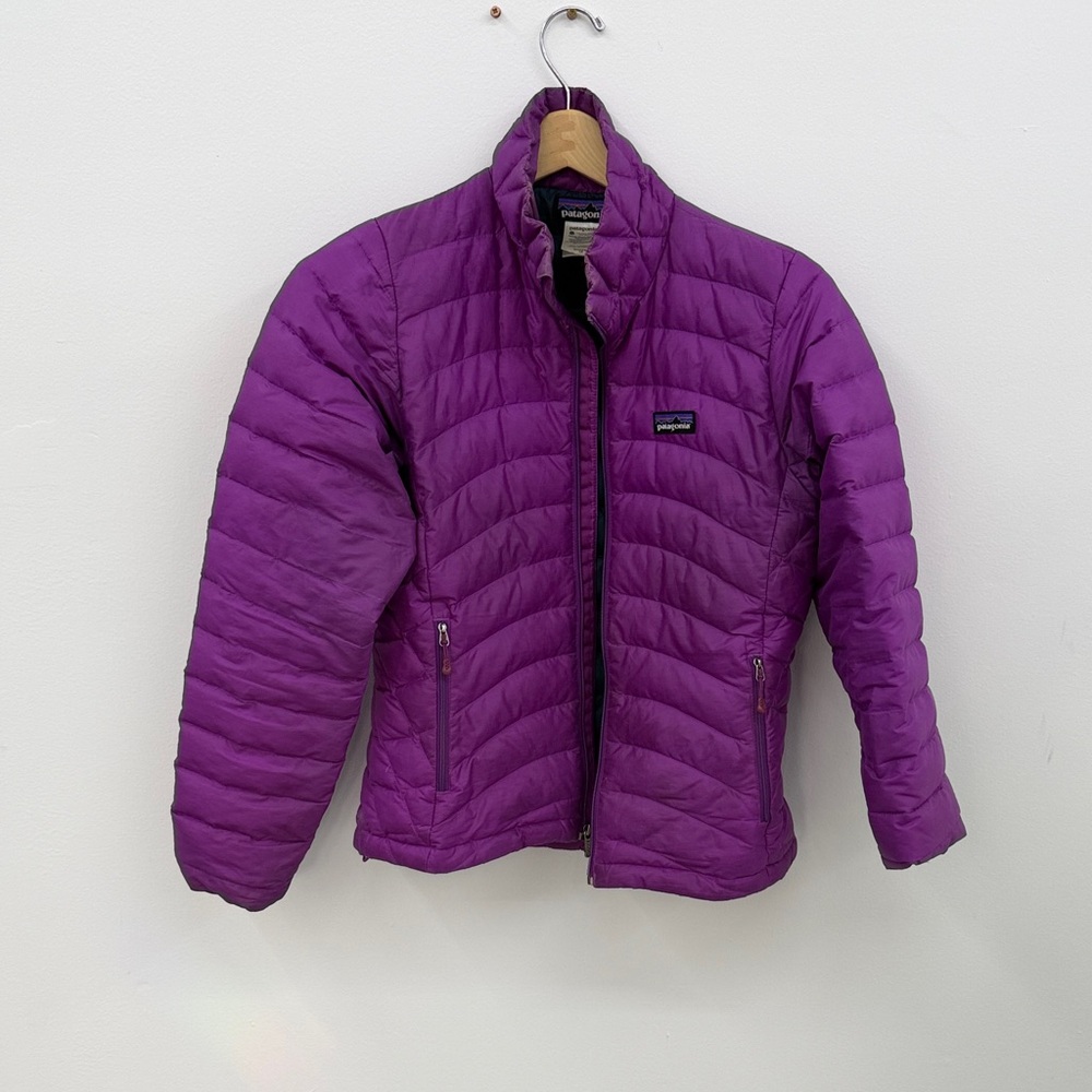 Patagonia Purple Puffer Jacket